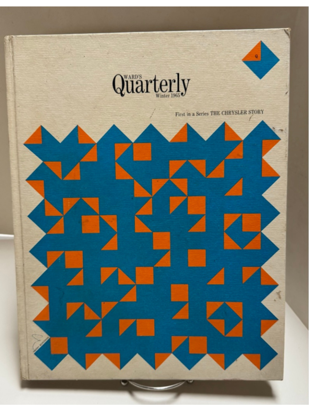 Vintage WARDS QUARTERLY Winter 1965 #1 First Series CHRYSLER STORY Book Magazine